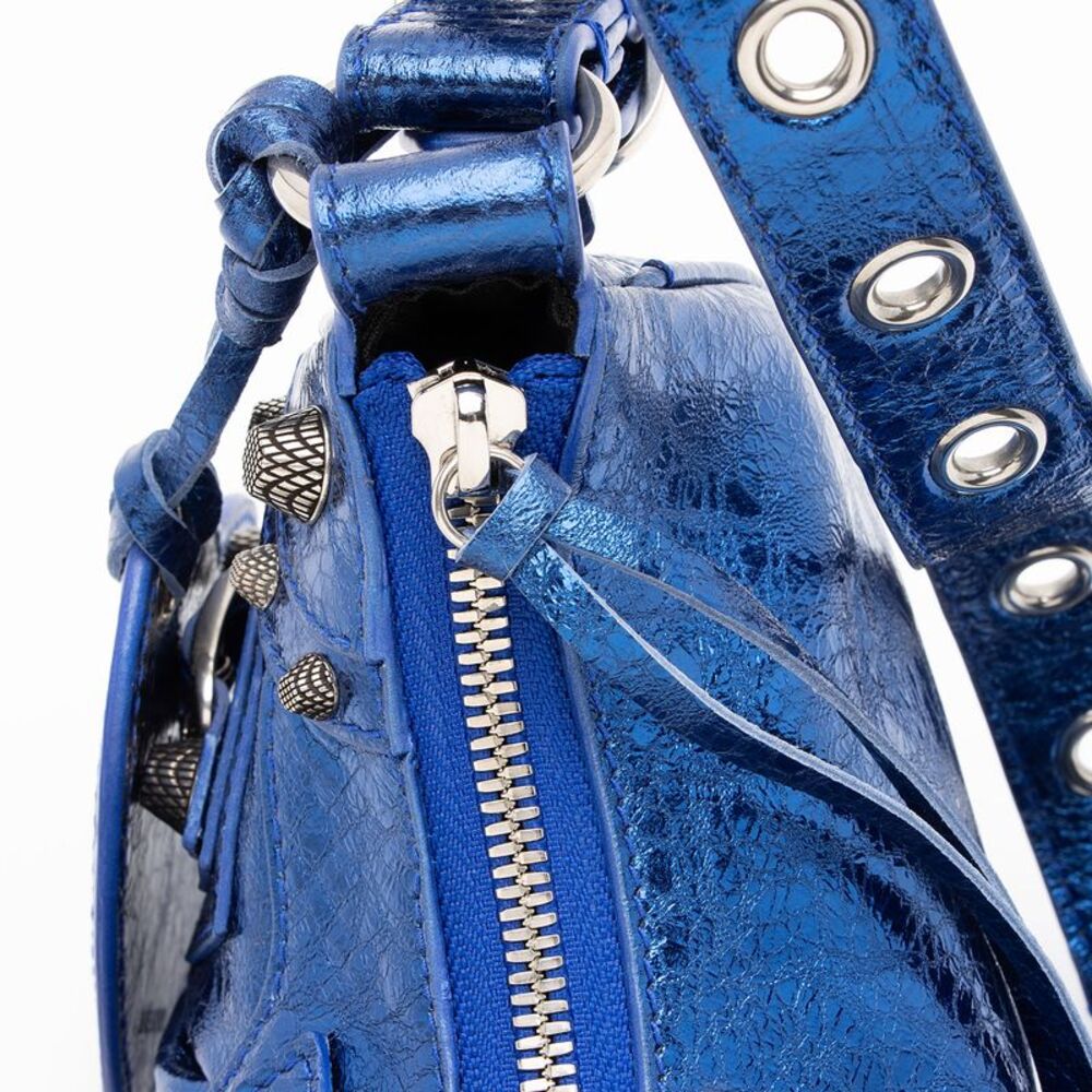 Balenciaga Metallic Arena Lambskin Le Cagole XS Shoulder Bag - Picture 10 of 12